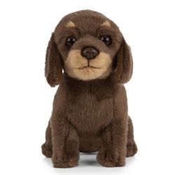 PELUCHE LIVING NATURE - CHIOT TECKEL